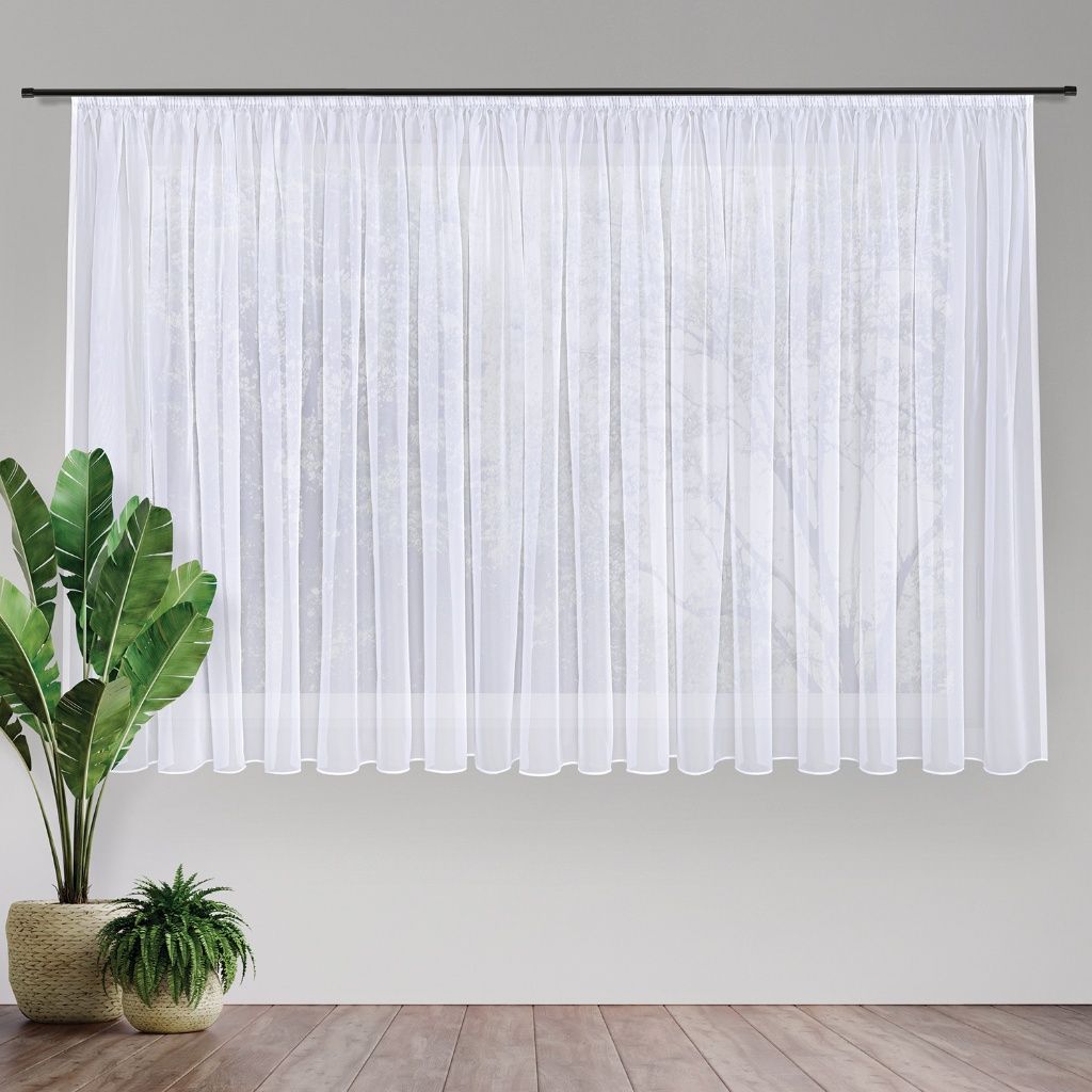Gerster 40938 0001 wit - 180 x 600 cm (hoogte x breedte)