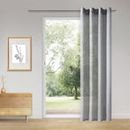 Gerster 41142 0870 lichtgrijs - 245 x 145 cm (hoogte x breedte)