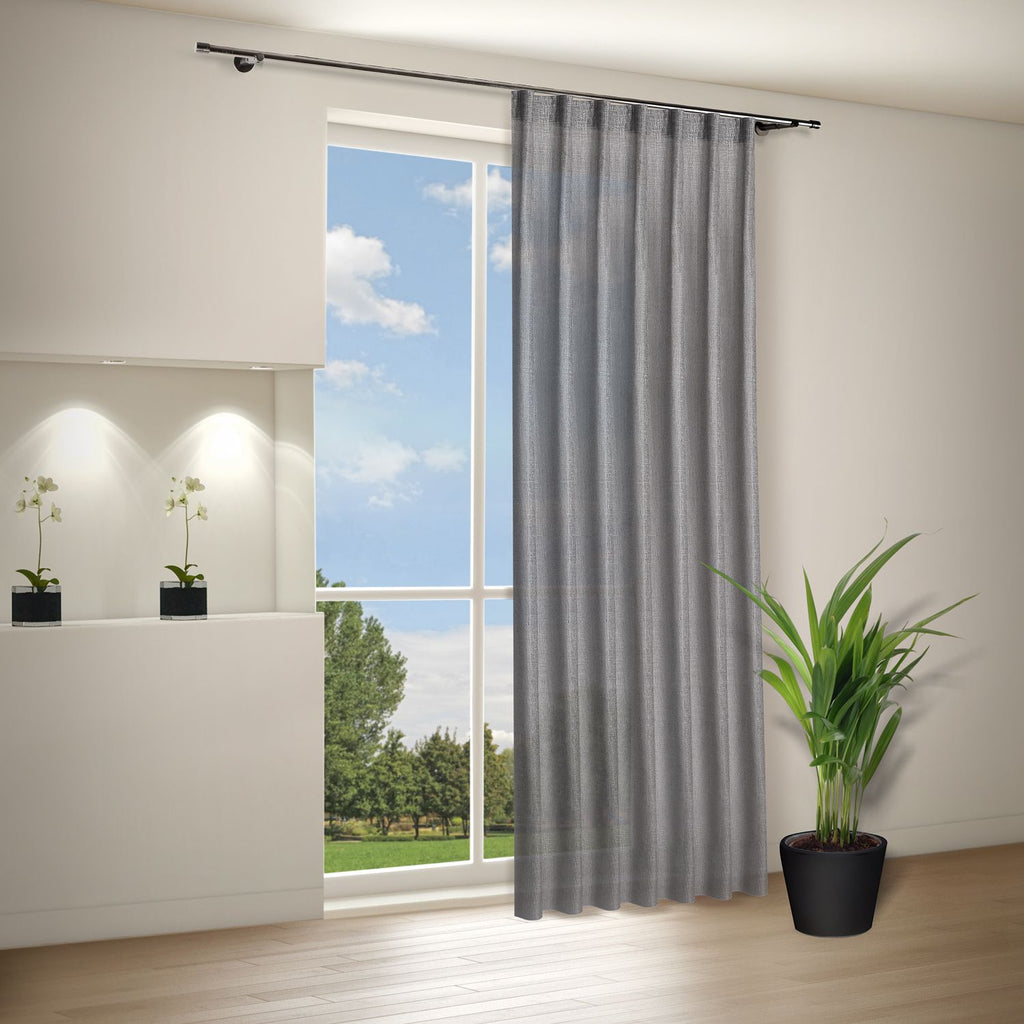Gerster 11371 0810 antraciet - 290 cm stofhoogte