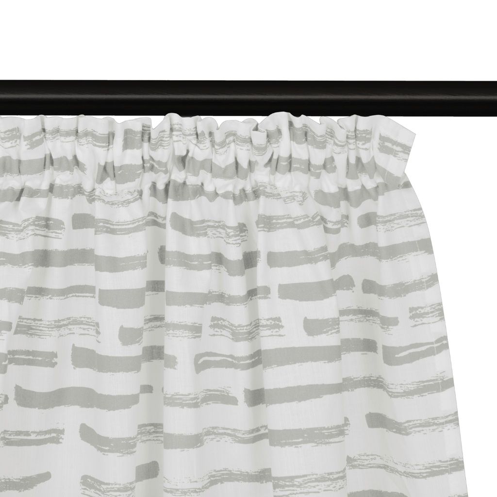 Gerster 40705 0840 lichtgrijs - 245 x 140 cm (hoogte x breedte)