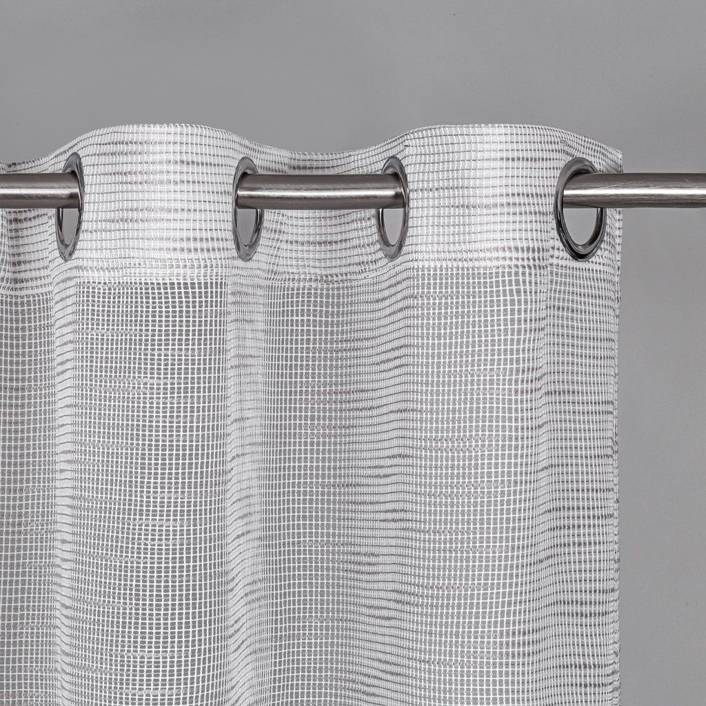 Gerster 41170 0870 lichtgrijs - 245 x 140 cm (hoogte x breedte)