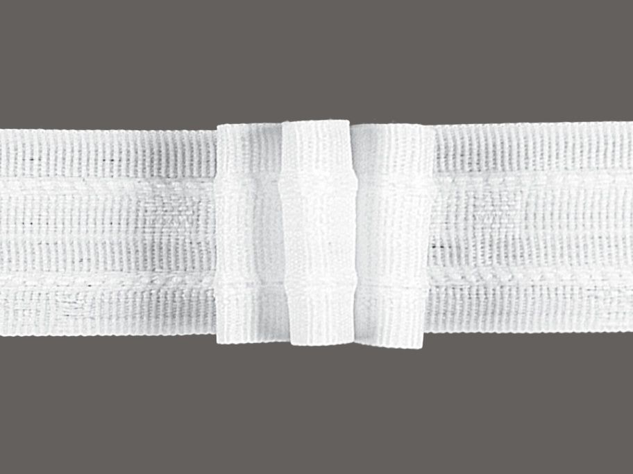 Gerster 6280 Faltenband 26mm, 250%, weiß - 26 mm bandbreedte