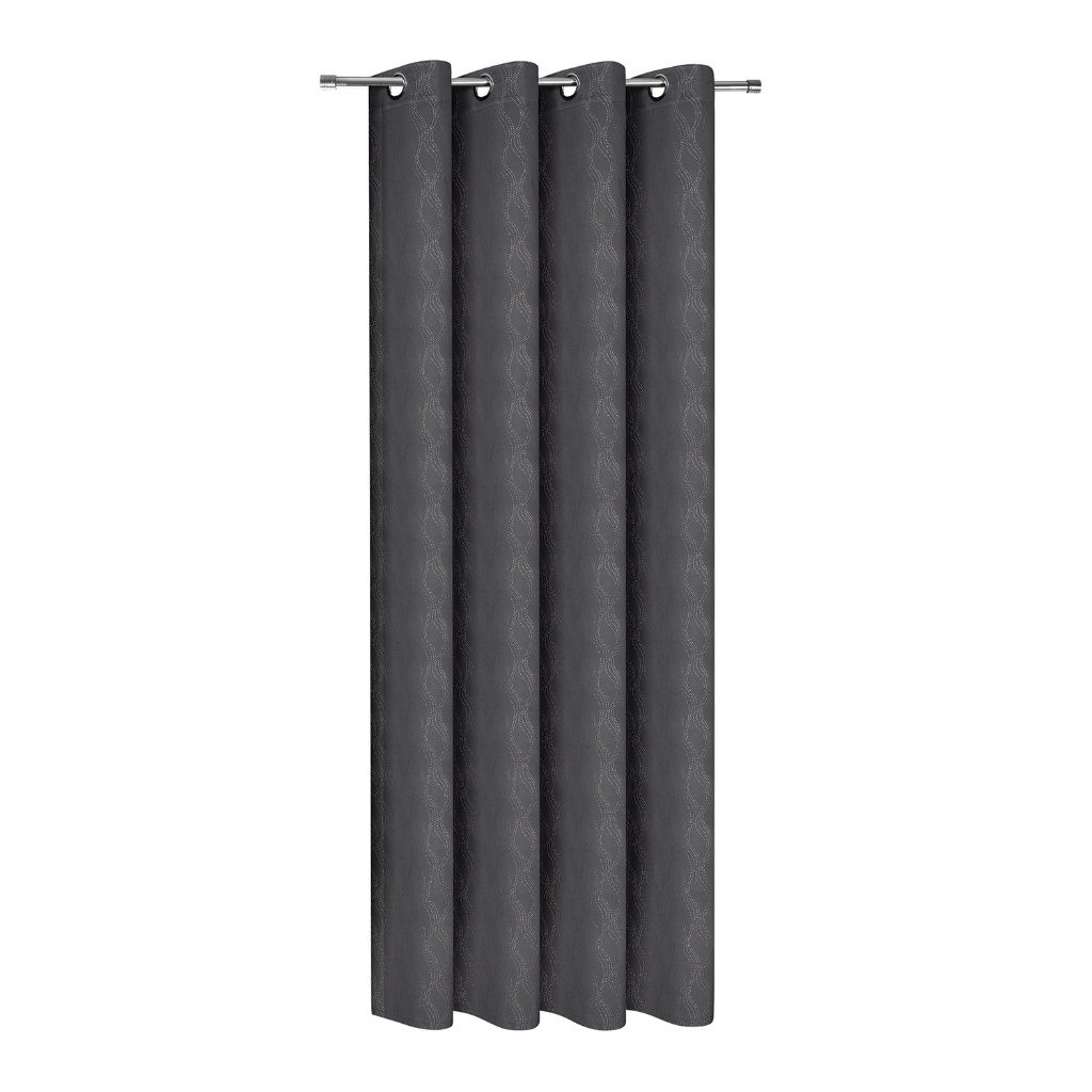 Gerster 41055 0810 antraciet - 245 x 140 cm (hoogte x breedte)