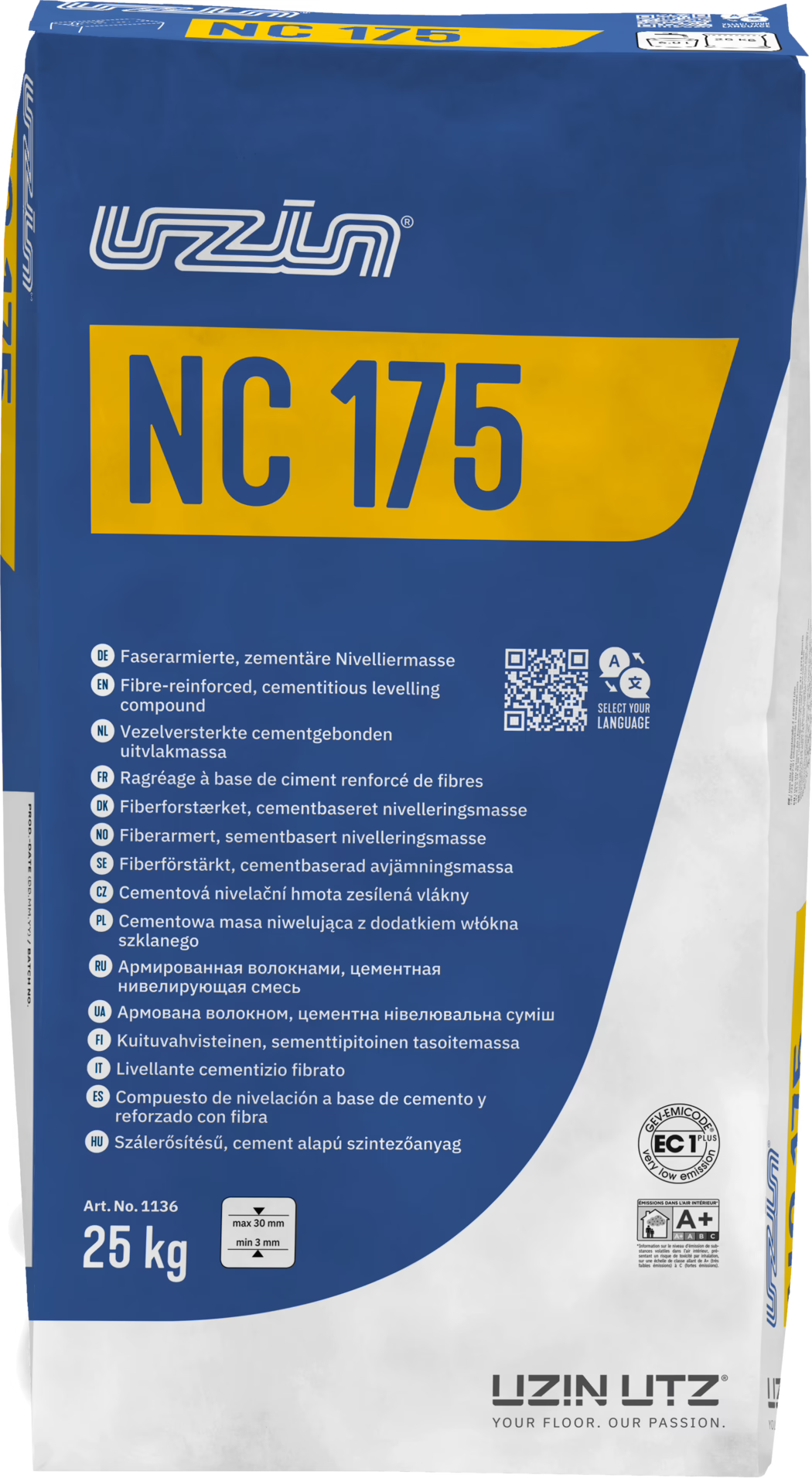 UZIN NC 175 - 25 kg