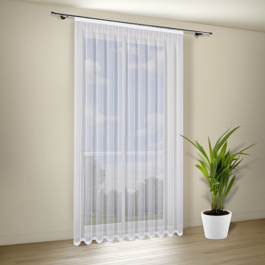 Gerster 40269 0001 wit - 245 x 300 cm (hoogte x breedte)