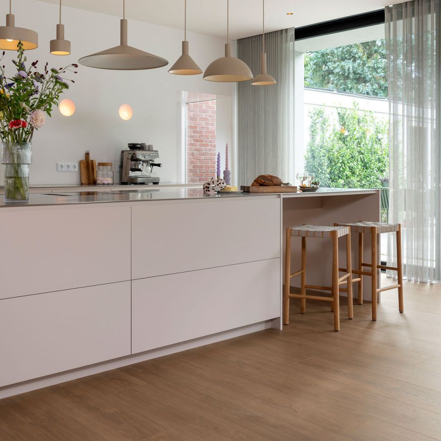 Douwes Dekker Puur Extra lange plank Olijf Laminaat vloer