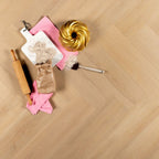 Douwes Dekker Ambitieus Brede visgraat brioche Klik-PVC