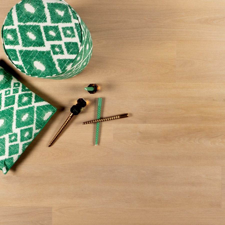 Douwes Dekker Ambitieus Riante plank brioche Klik-PVC