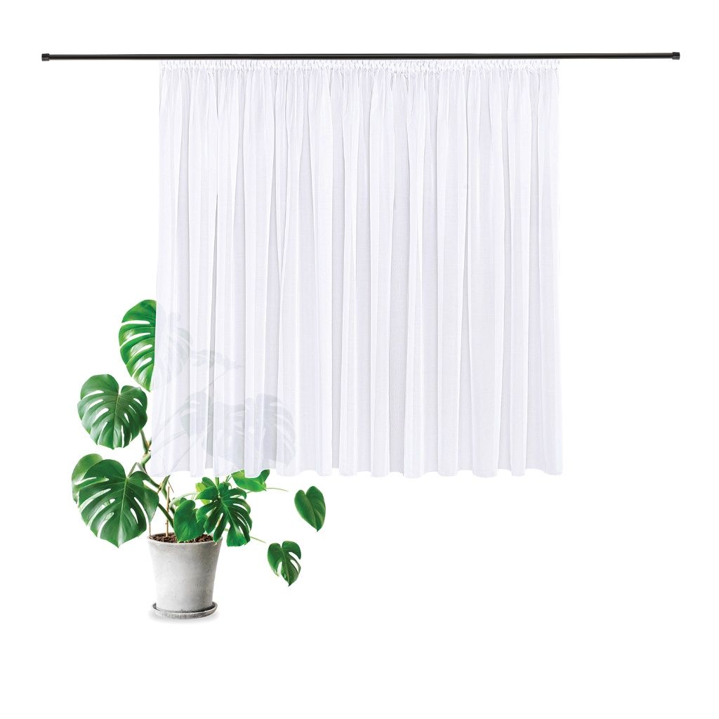 Gerster 40790 0001 wit - 175 x 300 cm (hoogte x breedte)