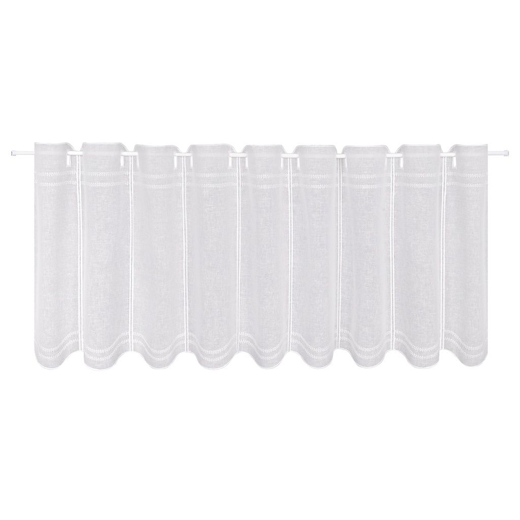 Gerster 41073 0001 wit - 45 x 145 cm (hoogte x breedte)