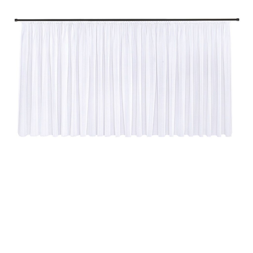 Gerster 40789 0001 wit - 150 x 600 cm (hoogte x breedte)