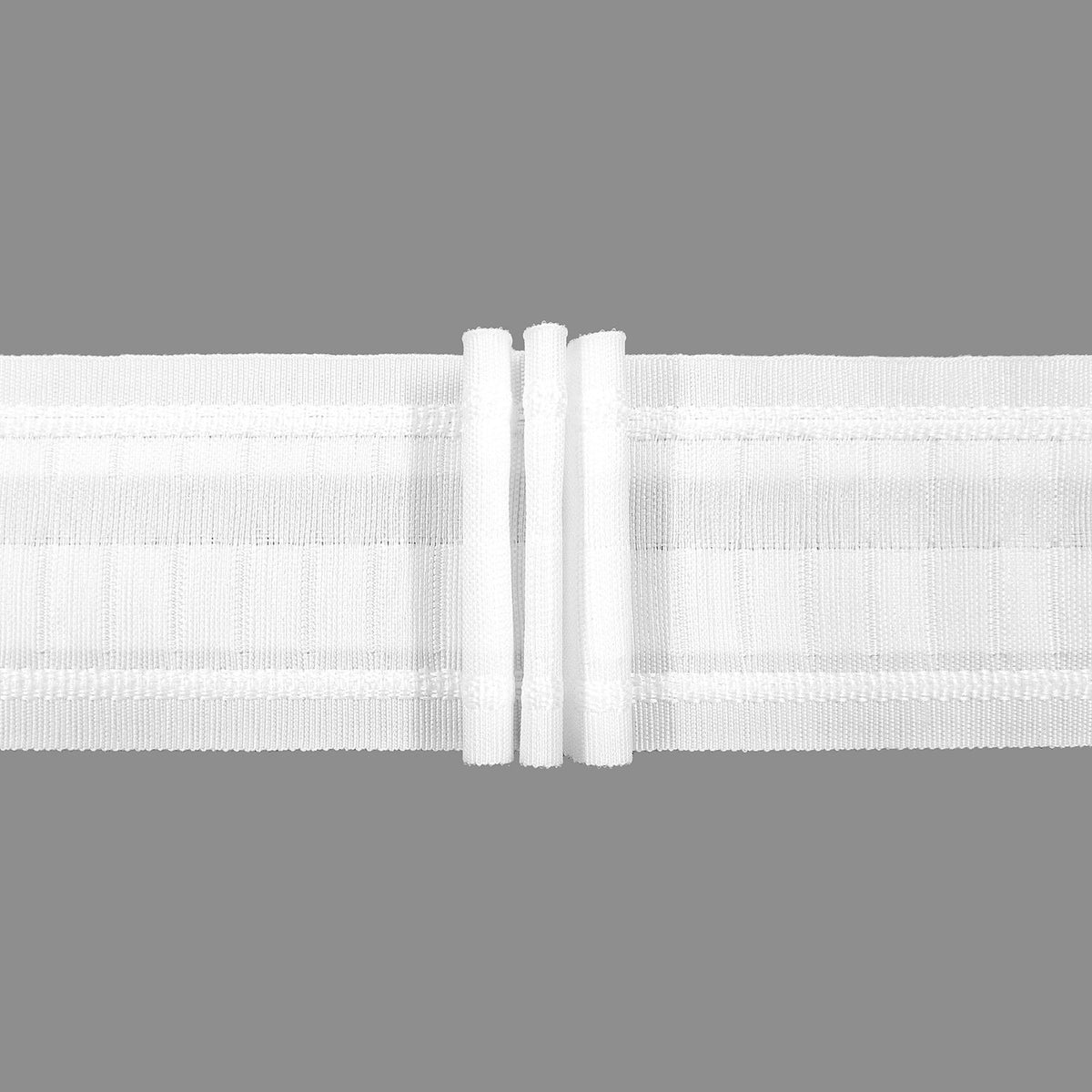 Gerster 6844 Faltenband 55mm, weiß 0000 wit - 55 mm bandbreedte - verpakking 50