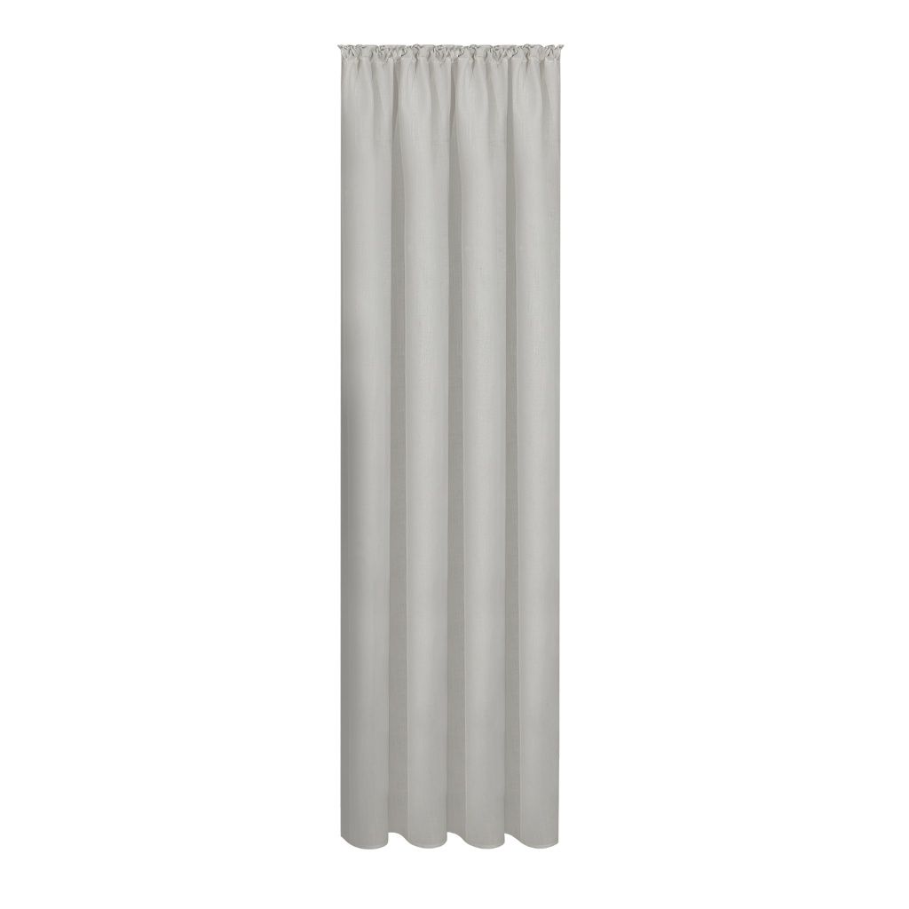 Gerster 40702 0840 lichtgrijs - 245 x 140 cm (hoogte x breedte)