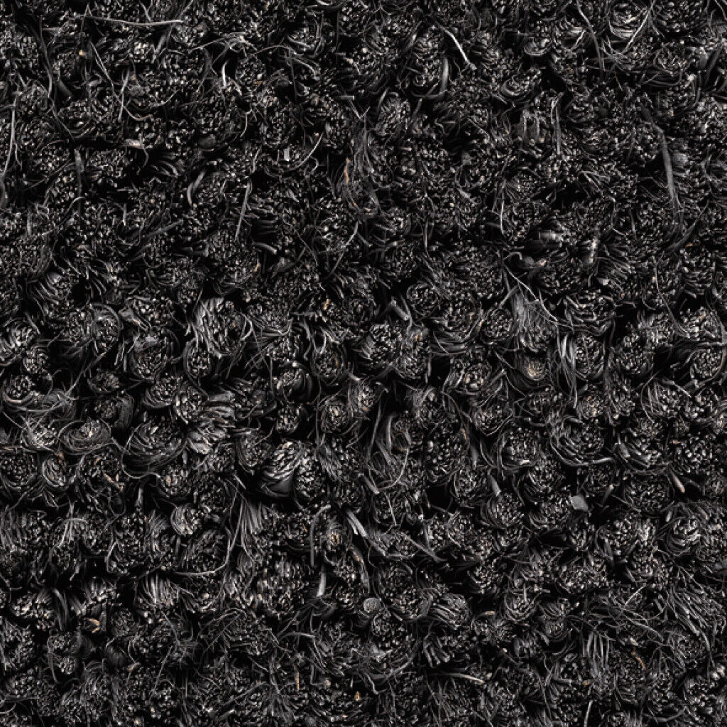 Hamat - Ruco Coir 17 mm - 100 cm - Rollen - 007 Zwart