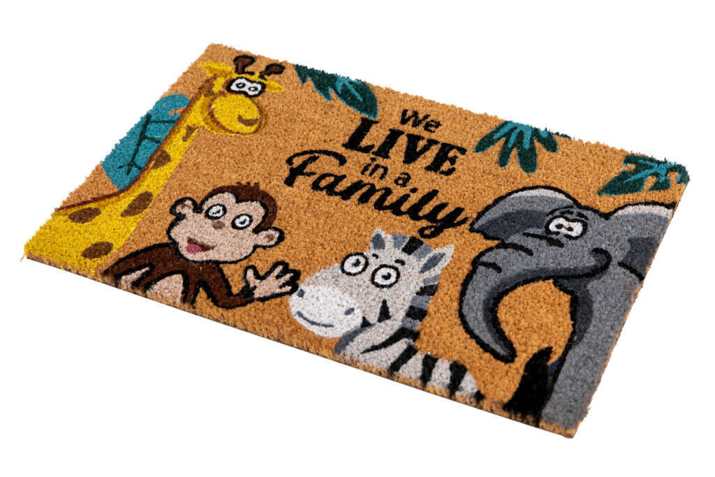 Hamat - Ruco Print - 820 We live in a Family - 40x60 cm