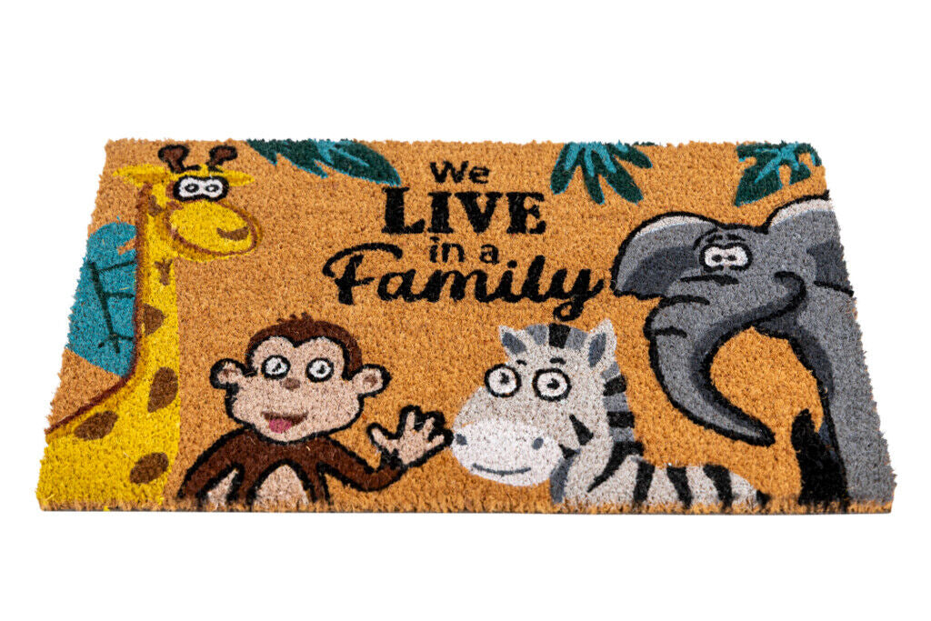 Hamat - Ruco Print - 820 We live in a Family - 40x60 cm