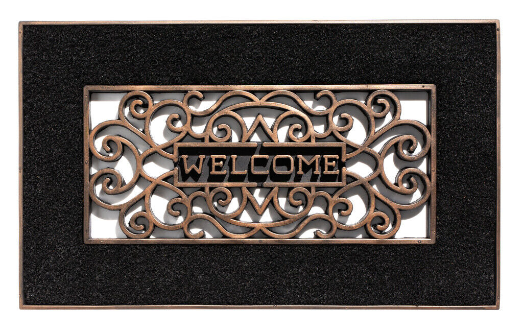 Hamat - Mathara - 001 Welcome Black - 45x75 cm