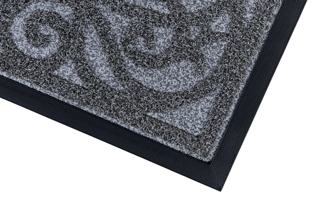 Hamat - Blaze - 001 Ornament Grey - 40x60 cm