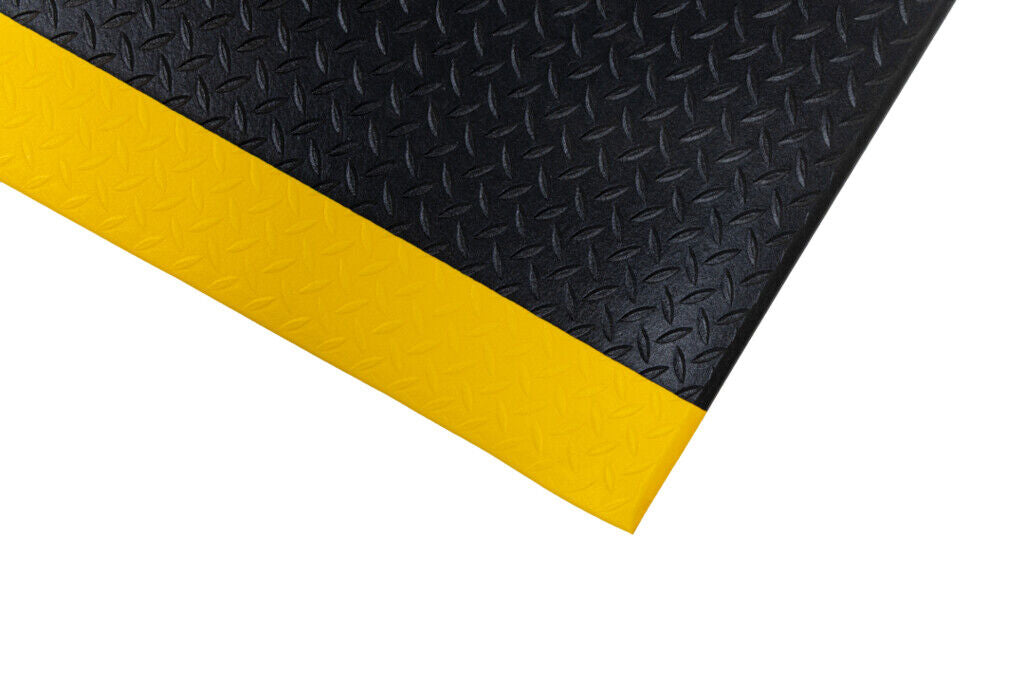 Hamat - Base+ Economic - 90x150 cm - 052 Black/Yellow (Diamond) - Matten
