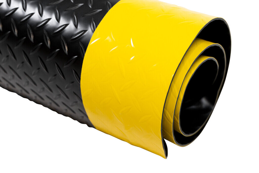 Hamat - Base+ Diamond - 052 Geel / Zwart - 90x150 cm