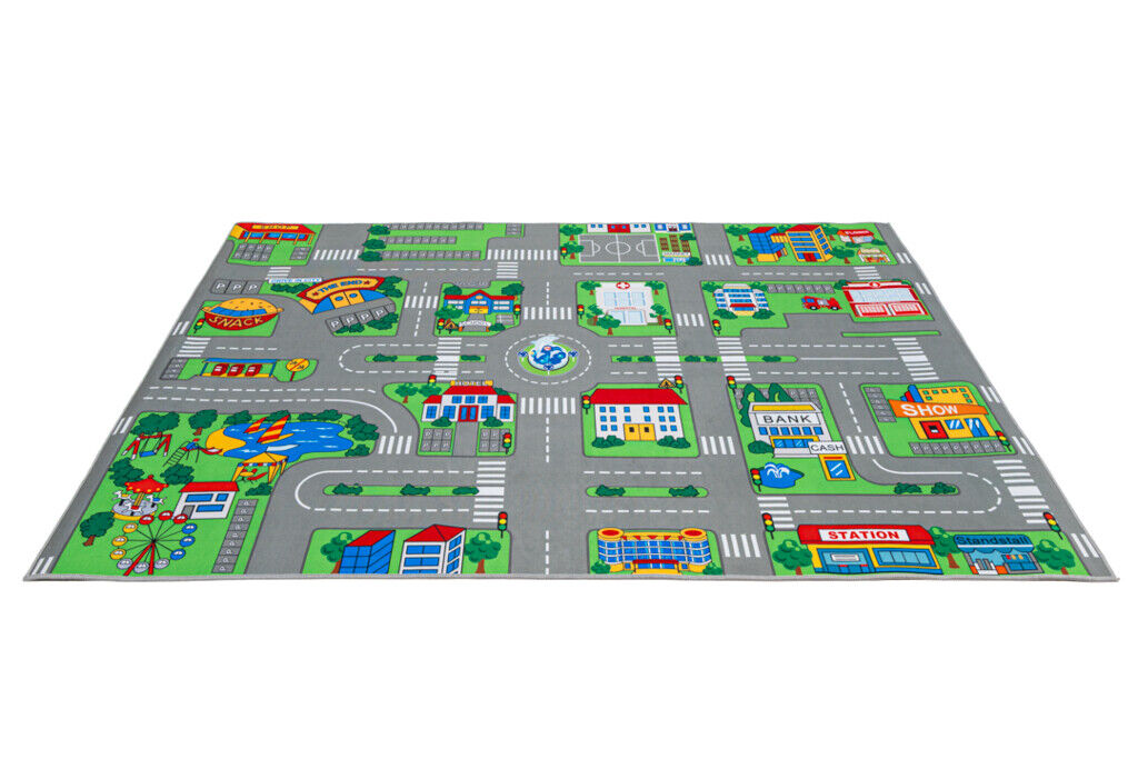 Hamat - Play Carpet - 001 City - 133x190 cm