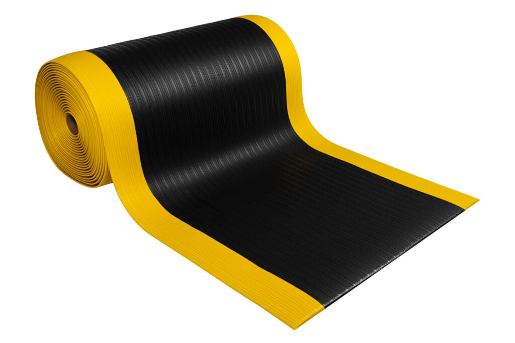 Hamat - Base+ Economic - 90 cm - 152 Black/Yellow (Rib) - Rollen