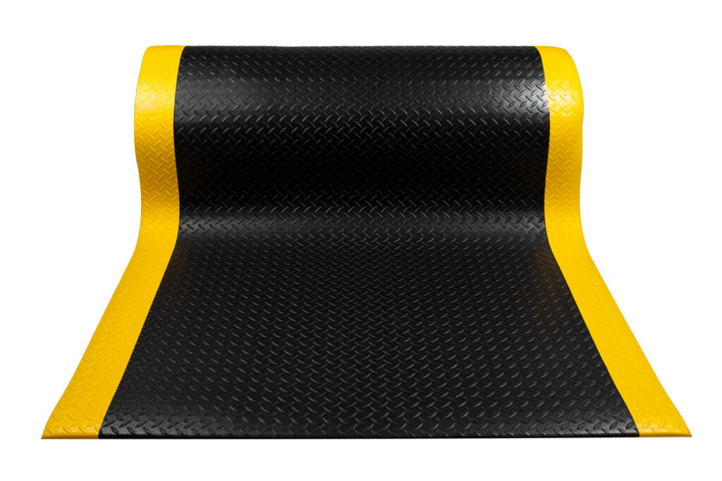 Hamat - Base+ Economic - 120 cm - 052 Black/Yellow (Diamond) - Rollen