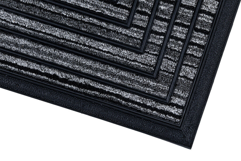 Hamat - Supra - 001 Anthracite Stripes - 45x75 cm