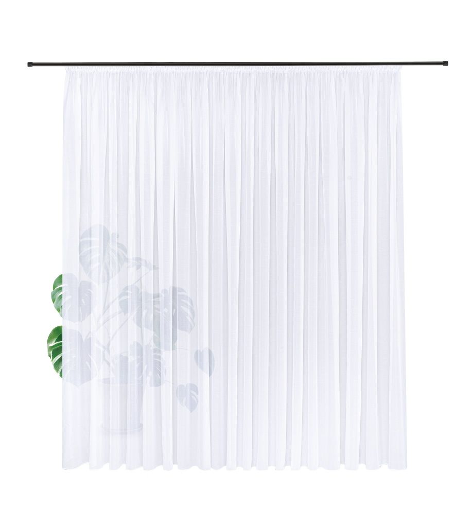Gerster 40791 0001 wit - 245 x 450 cm (hoogte x breedte)