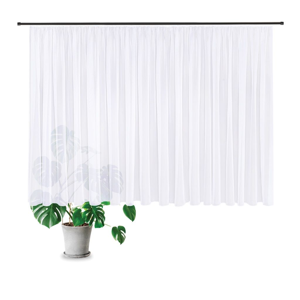 Gerster 4760 0001 wit - 175 x 600 cm (hoogte x breedte)