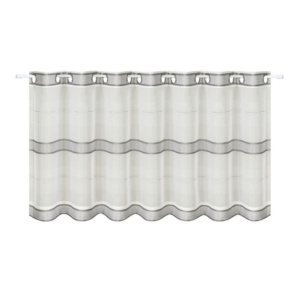 Gerster 40754 0870 lichtgrijs - 50 x 140 cm (hoogte x breedte)