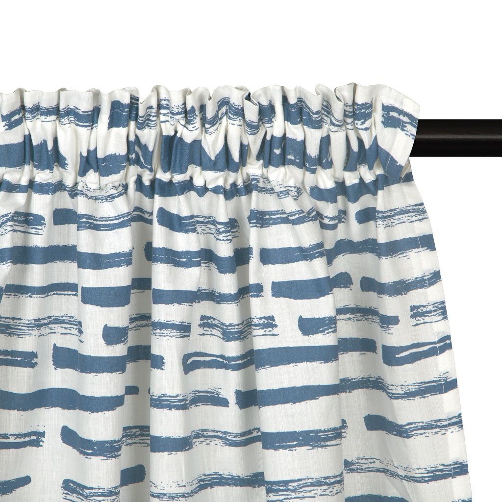 Gerster 40705 0800 blauw - 245 x 140 cm (hoogte x breedte)