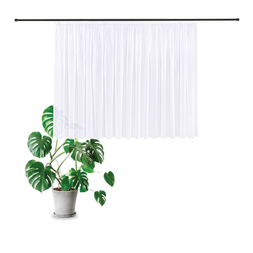 Gerster 40792 0001 wit - 150 x 300 cm (hoogte x breedte)