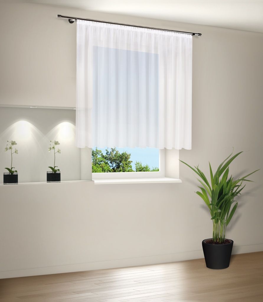 Gerster 40937 0001 wit - 150 x 300 cm (hoogte x breedte)