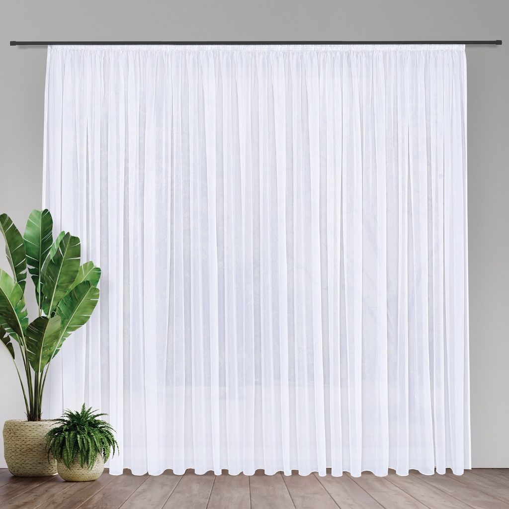 Gerster 40942 0001 wit - 245 x 600 cm (hoogte x breedte)