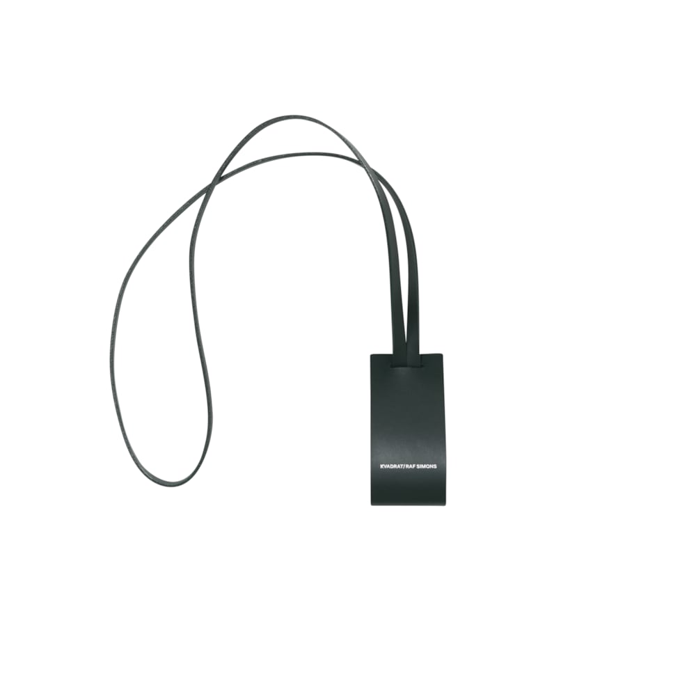 Kvadrat Leather key chain 1062 - Strap length: 52 cm, 20.47", leather strip: 22.5 × 5.5 cm,