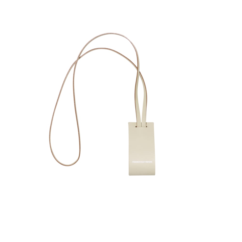 Kvadrat Leather key chain 1511 - Strap length: 52 cm, 20.47", leather strip: 22.5 × 5.5 cm,