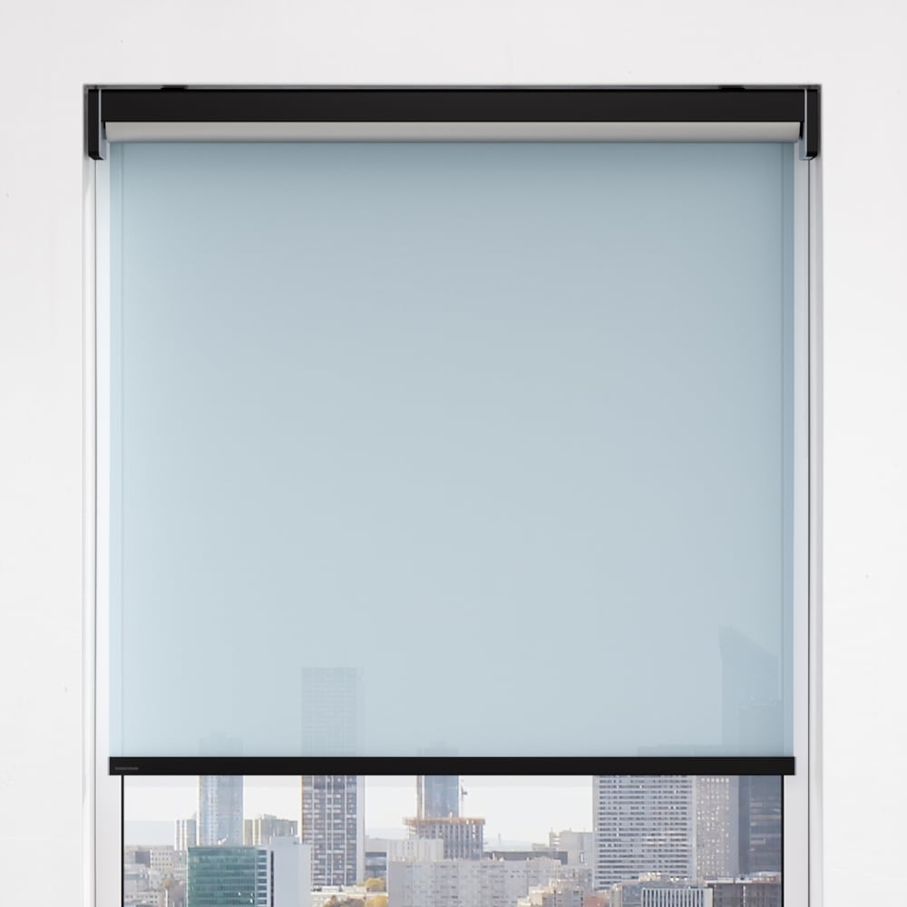 Kvadrat Semi-open cassette - op maat - voorbeeld PowdercoatedBlack LightGrey
