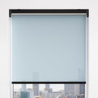 Kvadrat Semi-open cassette - op maat - voorbeeld PowdercoatedBlack LightGrey