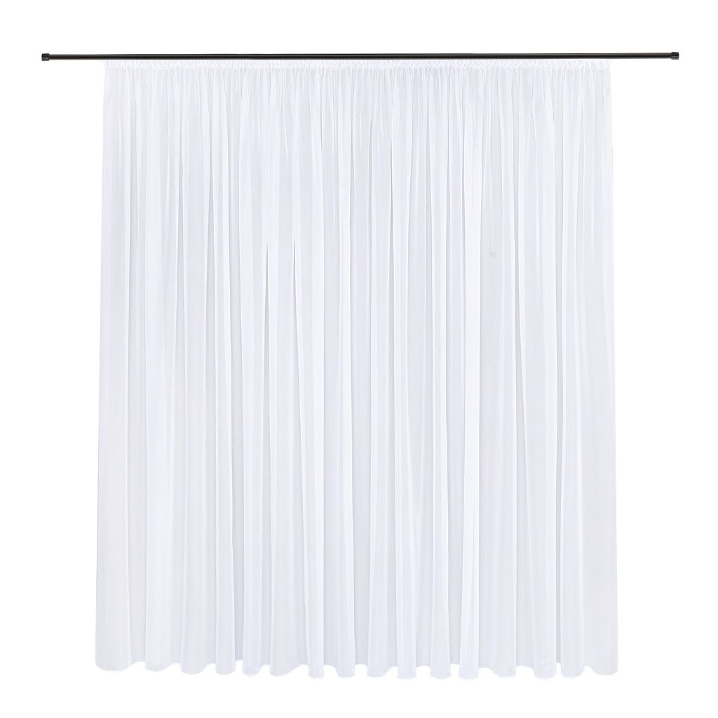 Gerster 40797 0001 wit - 245 x 450 cm (hoogte x breedte)