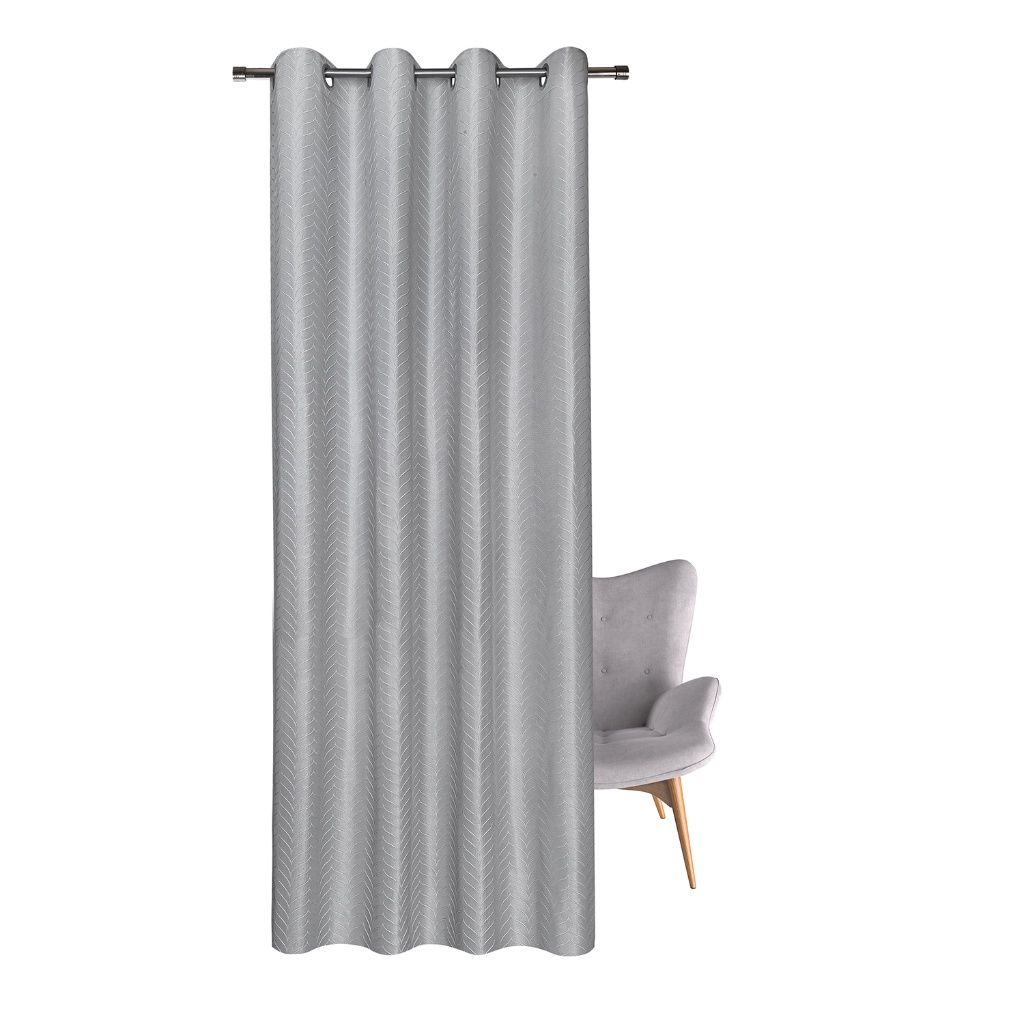 Gerster 41161 0084 grijs - 245 x 145 cm (hoogte x breedte)