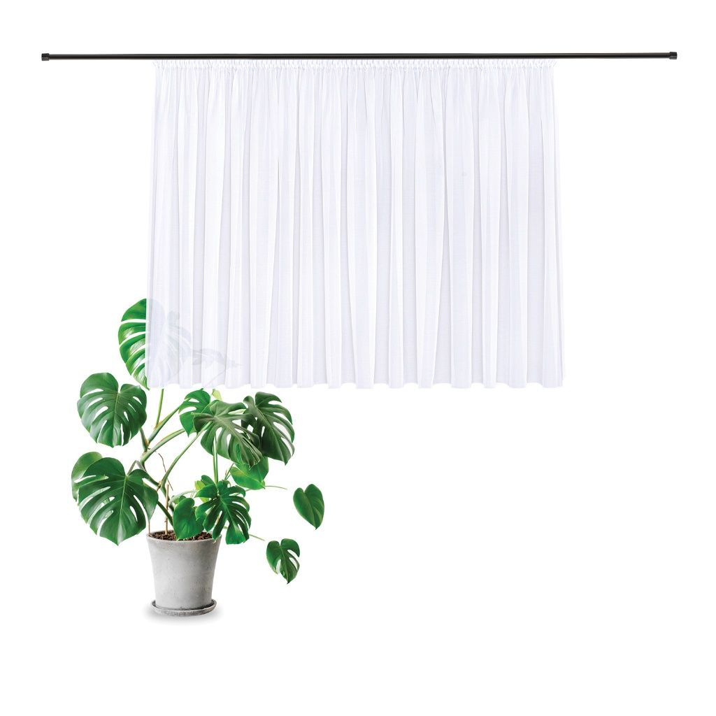 Gerster 40789 0001 wit - 150 x 300 cm (hoogte x breedte)