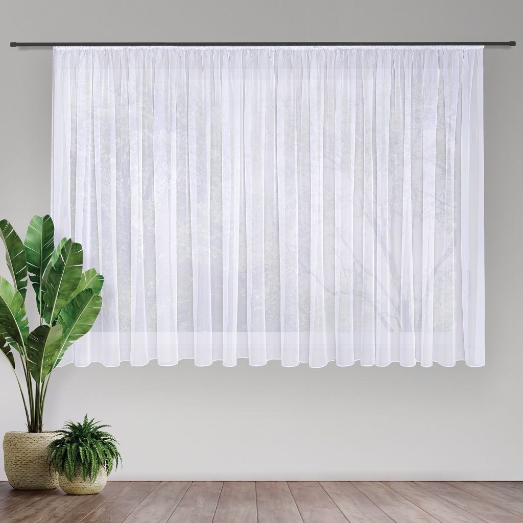 Gerster 4760 0001 wit - 175 x 600 cm (hoogte x breedte)