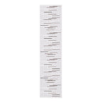 Gerster 40279 0810 antraciet - 245 x 60 cm (hoogte x breedte)