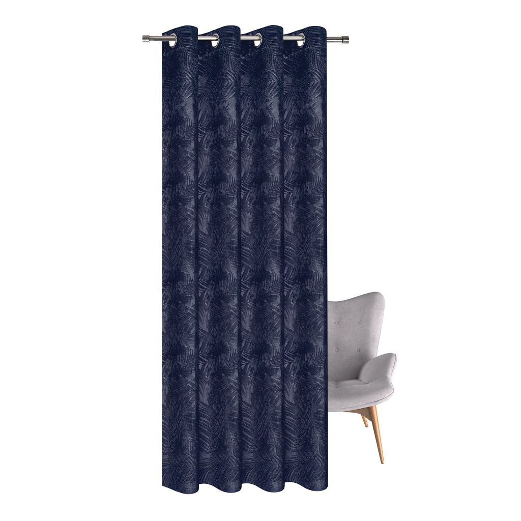 Gerster 41053 0800 blauw - 245 x 140 cm (hoogte x breedte)