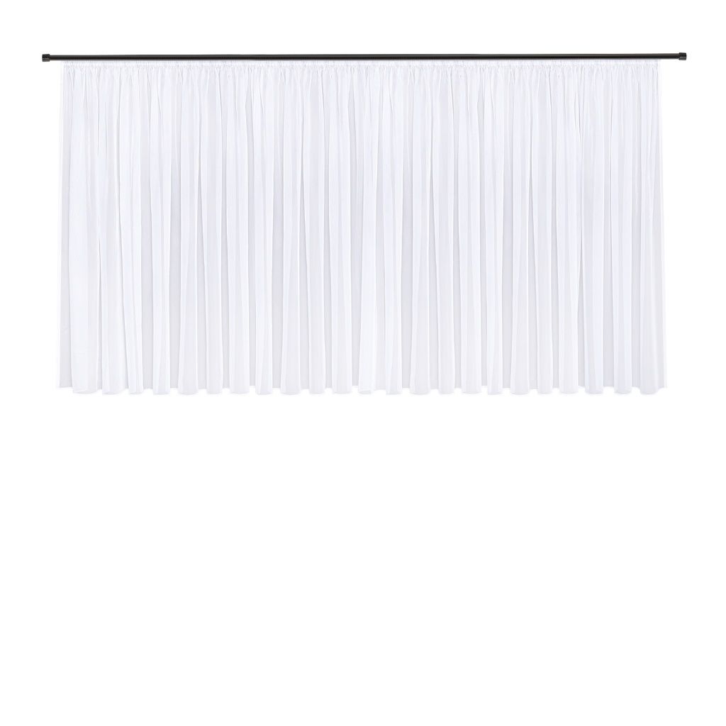 Gerster 40937 0001 wit - 150 x 600 cm (hoogte x breedte)
