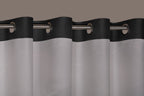 Gerster 60410 Ösenband 100mm breit 0040 taupe - 100 mm bandbreedte