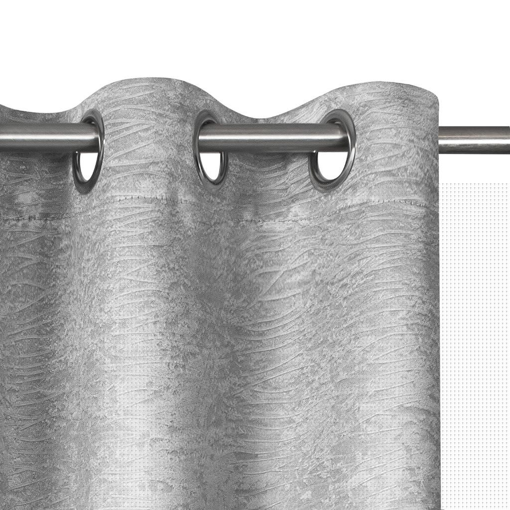 Gerster 41054 0084 grijs - 245 x 140 cm (hoogte x breedte)