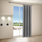 Gerster 40455 0840 lichtgrijs - 245 x 140 cm (hoogte x breedte)