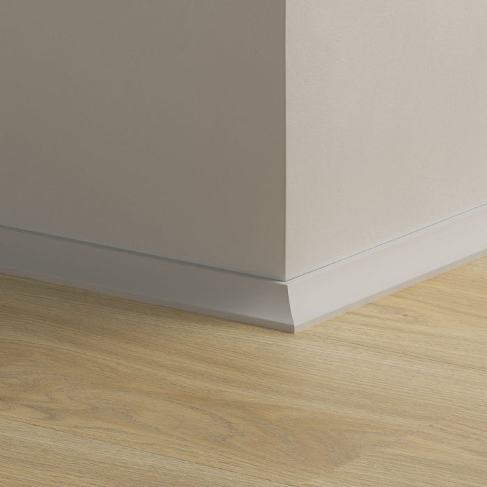 Moduleo Scotia - Wit overschilderbaar - 2400 x 19 x 19 mm